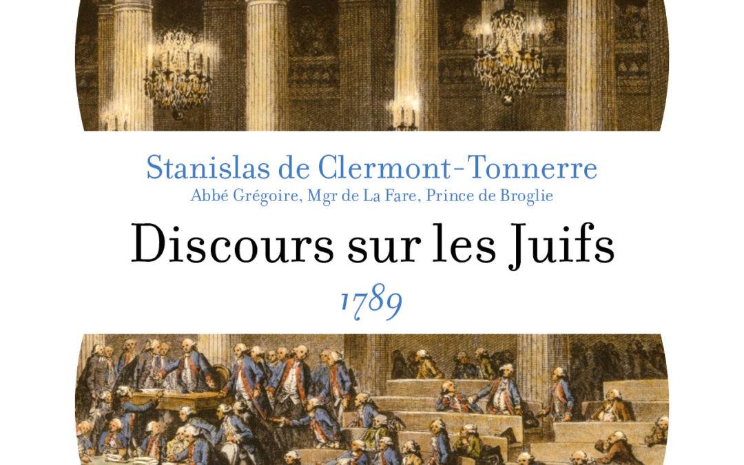 Discours sur les Juifs 1789  (l’antilopoche)